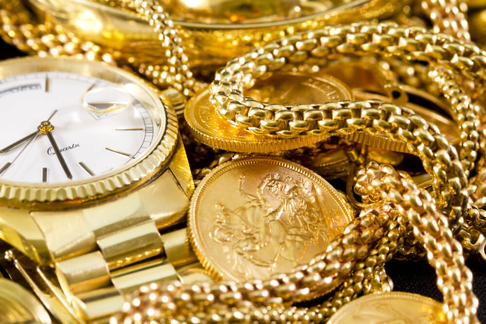 Gold coins and precious metals